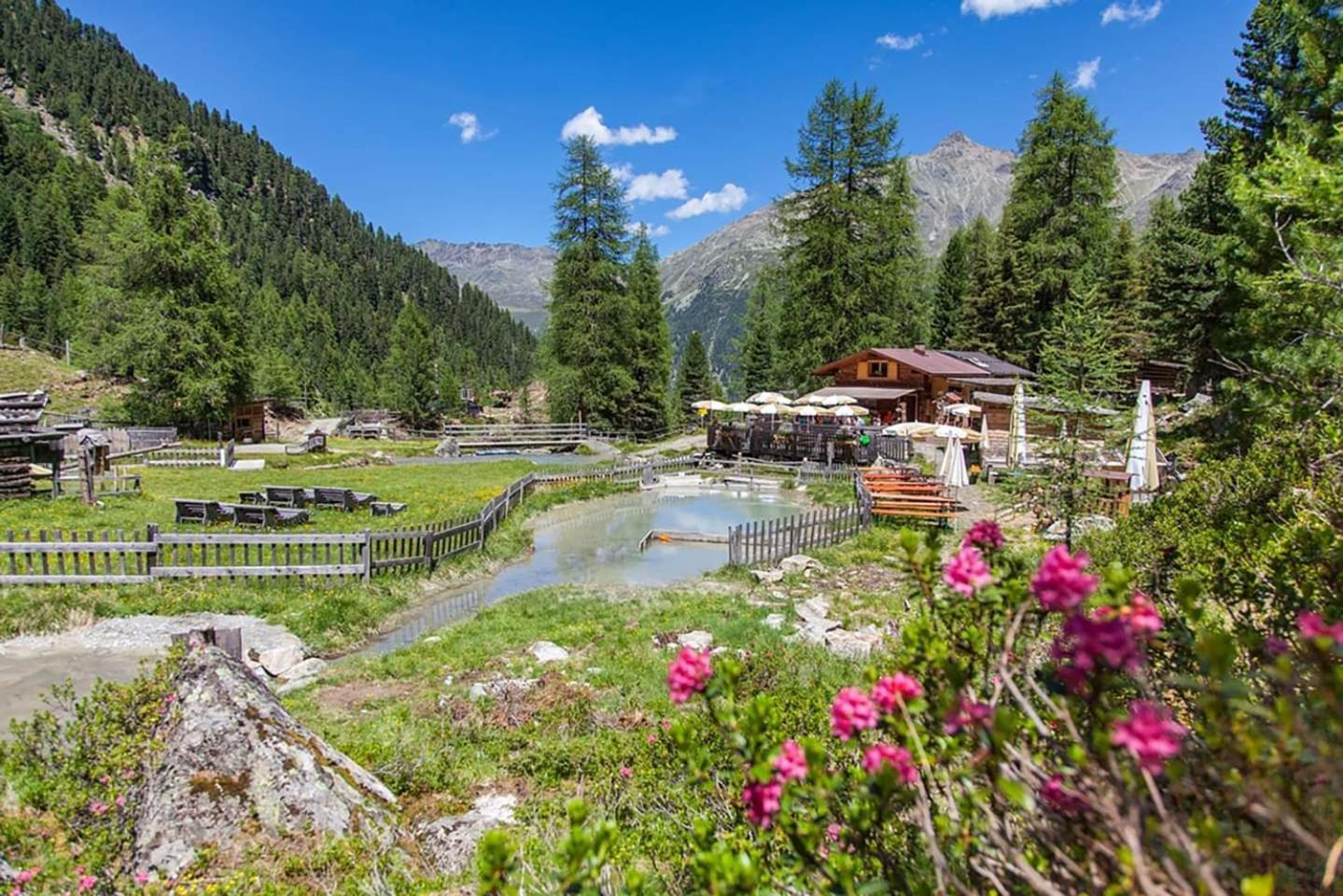 Apart Gschwandthof Sankt Leonhard im Pitztal Exterior foto